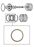 FRICTION PLATE <br> Input Clutch