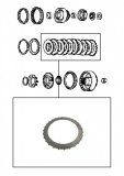 STEEL PLATE <br> Direct Clutch <br> 1991-1993