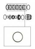 FRICTION PLATE <br> Low & Forward Clutch