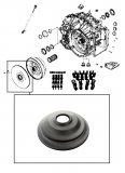 FRONT CLUTCH COVER <br> Without Spring
