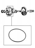 OUTER O-RING <br> Front Pump