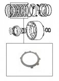 STEEL PLATE <br> B0 & Overdrive Brake