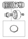 STEEL PLATE <br> B0 & Overdrive Brake