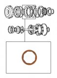 FRICTION PLATE <br> C0 & Overdrive Clutch
