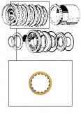 FRICTION PLATE <br> B3 & Low & Reverse Brake