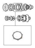 STEEL PLATE <br> C0 & Overdrive Clutch