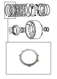 PRESSURE PLATE <br> B0 & Overdrive Brake