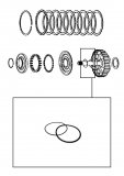 O-RING KIT <br> C2 Clutch