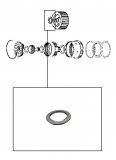 REAR NEEDLE BEARING <br> Overdrive Hub