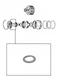 NEEDLE BEARING <br> Sun Gear to Front Planet