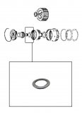 NEEDLE BEARING <br> Sun Gear to Rear Planet