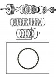 FRICTION PLATE <br> Reverse Clutch