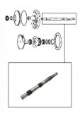 INPUT SHAFT <br> Drum to Converter