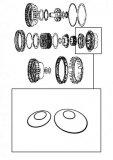 D-RING KIT <br> High & Reverse Clutch