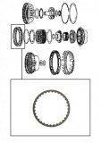 FRICTION PLATE <br> Reverse Clutch