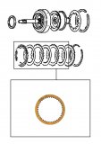 FRICTION PLATE <br> Forward Clutch <br> 1989-up