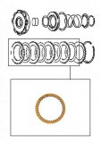 FRICTION PLATE <br> High & Reverse <br> 1989-up