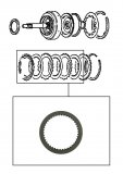 FRICTION PLATE <br> Forward Clutch <br> 1993-up