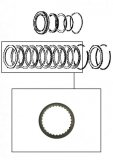 FRICTION PLATE <br> Low & Reverse Brake