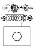 FRICTION PLATE <br>  Underdrive Clutch