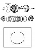 OUTER O-RING <br> Front Pump