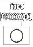 FRICTION PLATE <br> Low & Reverse Brake