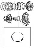 DIAPHRAGM SPRING <br> Reverse Input Clutch