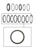 FRICTION PLATE <br> Low & Reverse Brake