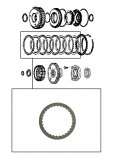 FRICTION PLATE <br>  Underdrive Clutch