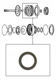 FRICTION PLATE <br> Forward Clutch