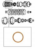 FRICTION PLATE <br> Coast Clutch <br> 1986-1987