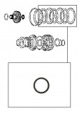 FRICTION PLATE <br> High Clutch