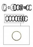 FRICTION PLATE <br> Reverse Clutch