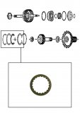 FRICTION PLATE <br>  K1 Clutch