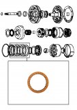 FRICTION PLATE <br> Overdrive Clutch