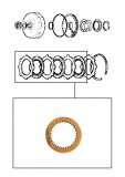 FRICTION PLATE <br> First Clutch