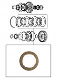 FRICTION PLATE <br> First Hold Clutch