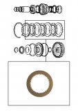FRICTION PLATE <br> Third Clutch