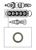 FRICTION PLATE <br> Third Clutch