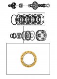 FRICTION PLATE <br> Fourth Clutch