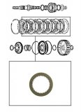 FRICTION PLATE <br> Second Clutch