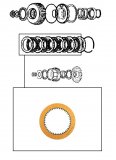 FRICTION PLATE <br> Third Clutch