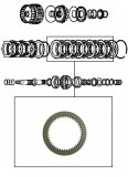 FRICTION PLATE <br> First Clutch