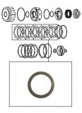 FRICTION PLATE <br> High Clutch