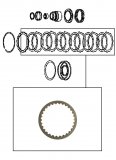 FRICTION PLATE <br> Low & Reverse Brake