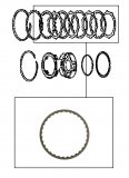 FRICTION PLATE <br> Low & Reverse Brake