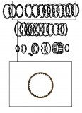 FRICTION PLATE <br> Forward Clutch