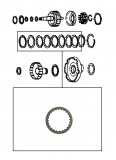 FRICTION PLATE <br> High Clutch