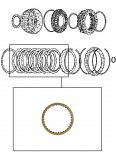 FRICTION PLATE <br> Forward Clutch