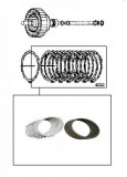 FRICTION & STEEL KIT<br> Reverse Brake